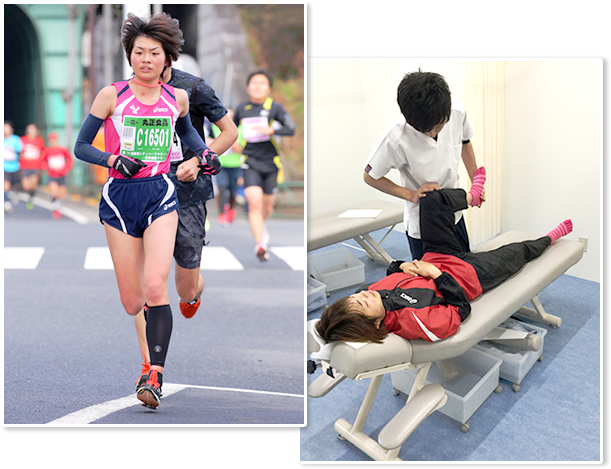 パラリンピック強化選手阿利美咲選手が垂水坂口鍼灸整骨院・整体院のグループ院に来店されました